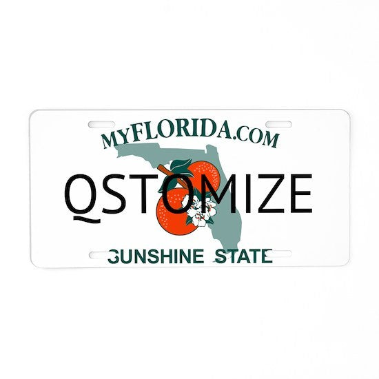 Qstomize.com - Delaware Personalized License Plate 